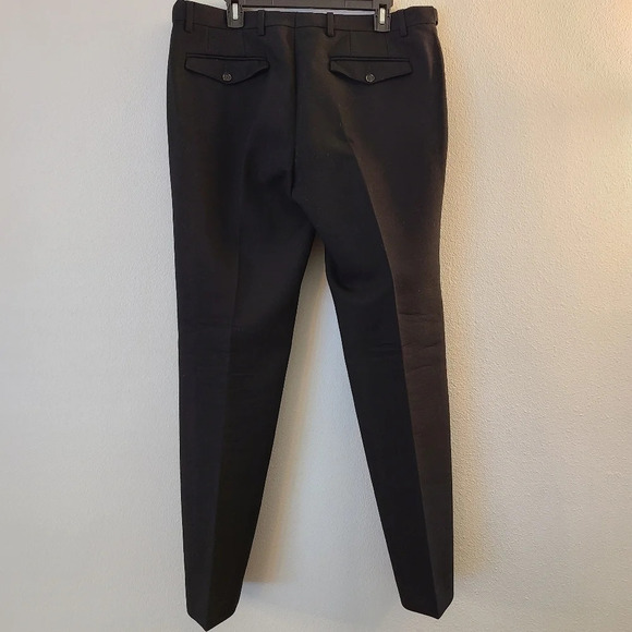 Burberry Prorsom Black Wool Trouser Pants - Picture 5 of 8